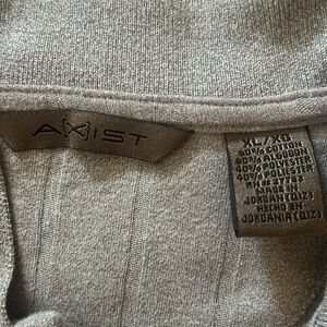 Vintage Axist tan two button sweater, Men’s XL